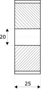 HOMAG BRANDT 70-25-20-U